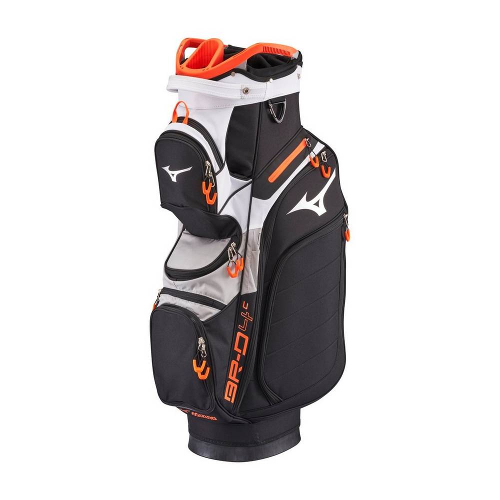 Panske Batoh Mizuno BR-D4C Cart Čierne/Siva Vypredaj ODJS48735